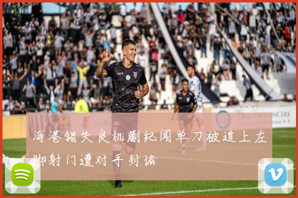 海港错失良机蒯纪闻单刀被追上左脚射门遭对手封堵